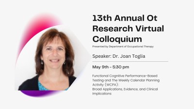 13th Annual Ot Research Virtual Colloquium